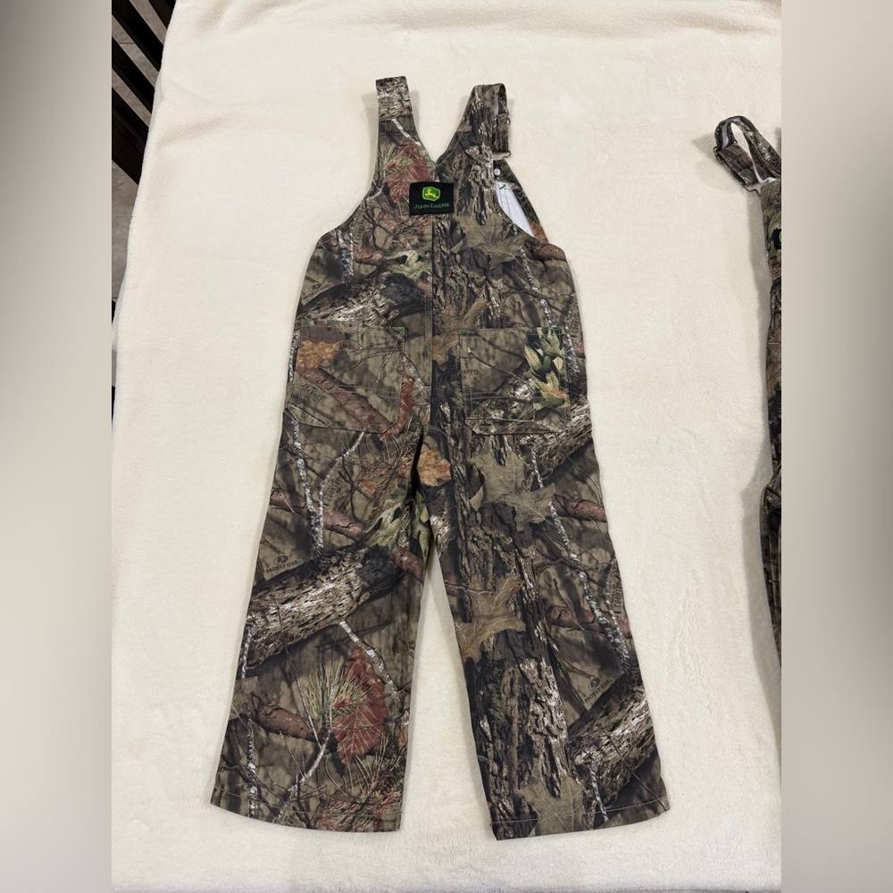 John Deere Camo Kids Overalls - Picture 6 of 8